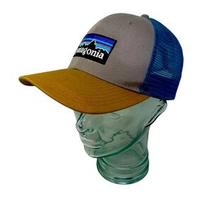 Patagonia P-6 Men's/ Unisex Adjustable Embroidered Mesh Snap Back Hat